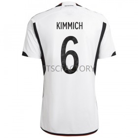 Koszulka Niemcy Joshua Kimmich 6 Domowe Koszulki Piłkarskie World Cup 2022 Krótki Rękaw